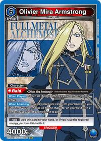 Olivier Mira Armstrong (060) | UE09BT: FULLMETAL ALCHEMIST | Super Rare | Foil | #UE09BT/FMA-1-060