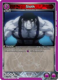 Sloth | UE09BT: FULLMETAL ALCHEMIST | Common | Normal | #UE09BT/FMA-1-083