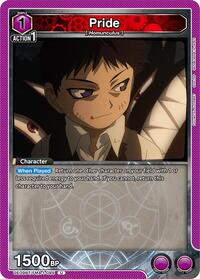 Pride (085) | UE09BT: FULLMETAL ALCHEMIST | Uncommon | Normal | #UE09BT/FMA-1-085