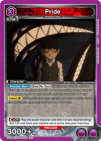 Pride (086) | UE09BT: FULLMETAL ALCHEMIST | Rare | Foil | #UE09BT/FMA-1-086