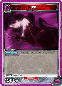 Lust (088) | UE09BT: FULLMETAL ALCHEMIST | Common | Normal | #UE09BT/FMA-1-088