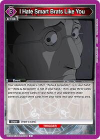 I Hate Smart Brats Like You | UE09BT: FULLMETAL ALCHEMIST | Common | Normal | #UE09BT/FMA-1-096