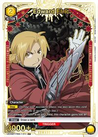 Edward Elric (011) (R*) | UE09BT: FULLMETAL ALCHEMIST | Rare 1-Star | Foil | #UE09BT/FMA-1-011