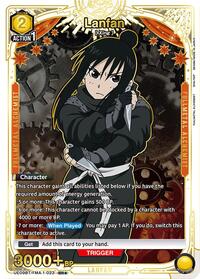 Lanfan (023) (SR*) | UE09BT: FULLMETAL ALCHEMIST | Super Rare 1-Star | Foil | #UE09BT/FMA-1-023