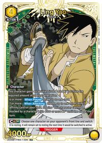 Ling Yao (026) (R*) | UE09BT: FULLMETAL ALCHEMIST | Rare 1-Star | Foil | #UE09BT/FMA-1-026