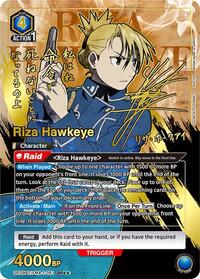 Riza Hawkeye (051) (SR**) | UE09BT: FULLMETAL ALCHEMIST | Super Rare 2-Star | Foil | #UE09BT/FMA-1-051
