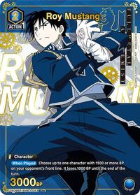 Roy Mustang (053) (U*) | UE09BT: FULLMETAL ALCHEMIST | Uncommon 1-Star | Foil | #UE09BT/FMA-1-053