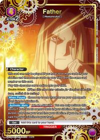 Father (079) (SR*) | UE09BT: FULLMETAL ALCHEMIST | Super Rare 1-Star | Foil | #UE09BT/FMA-1-079