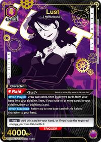 Lust (090) (SR*) | UE09BT: FULLMETAL ALCHEMIST | Super Rare 1-Star | Foil | #UE09BT/FMA-1-090