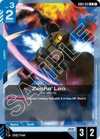 Zechs' Leo | Newtype Rising | Uncommon | Normal | #GD01-012