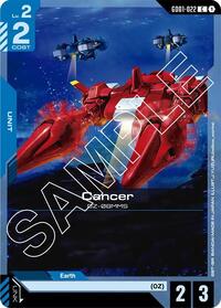 Cancer | Newtype Rising | Common | Normal | #GD01-022