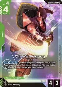 Char's Gelgoog | Newtype Rising | Legend Rare | Holofoil | #GD01-023