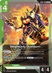 Shenlong Gundam | Newtype Rising | Rare | Holofoil | #GD01-029