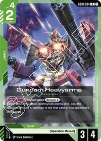 Gundam Heavyarms | Newtype Rising | Uncommon | Normal | #GD01-034