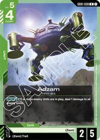 Adzam | Newtype Rising | Uncommon | Normal | #GD01-038