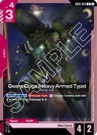 Geara Doga (Heavy Armed Type) | Newtype Rising | Uncommon | Normal | #GD01-053
