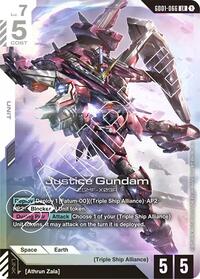 Justice Gundam | Newtype Rising | Legend Rare | Holofoil | #GD01-066