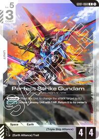 Perfect Strike Gundam | Newtype Rising | Rare | Holofoil | #GD01-068
