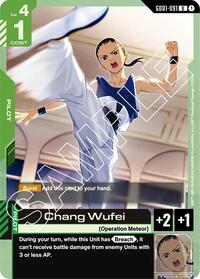 Chang Wufei | Newtype Rising | Uncommon | Normal | #GD01-091