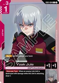 Yzak Jule | Newtype Rising | Uncommon | Normal | #GD01-094