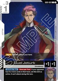 Guel Jeturk | Newtype Rising | Uncommon | Normal | #GD01-097