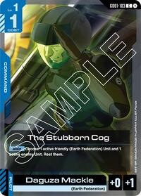 The Stubborn Cog | Newtype Rising | Common | Normal | #GD01-103