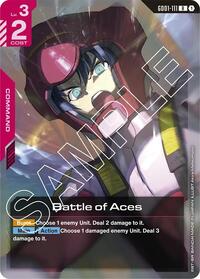Battle of Aces | Newtype Rising | Rare | Holofoil | #GD01-111
