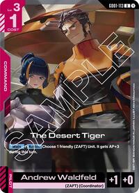 The Desert Tiger | Newtype Rising | Uncommon | Normal | #GD01-113