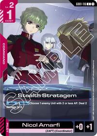 Stealth Stratagem | Newtype Rising | Common | Normal | #GD01-116