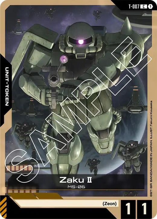 Zaku II (T-007) Token Common