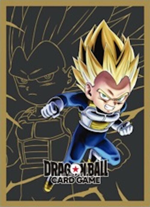 Dragon Ball Super Fusion World Card Game Official Sleeves 03 - Vegeta (Mini) (64-Pack)