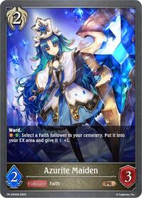 Azurite Maiden | Shadowverse: Evolve Promo Cards | Promo | Normal | #PR-254EN