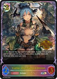 Vuella, One-Winged Demon | Shadowverse: Evolve Promo Cards | Promo | Normal | #PR-261EN