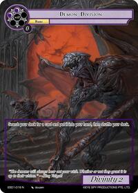 Demon Divison | Evil Cluster Starter Deck 1: Valgott | Normal | Normal | #ESD1-018 N