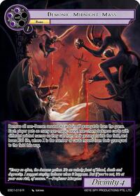 Demonic Midnight Mass | Evil Cluster Starter Deck 1: Valgott | Rare | Normal | #ESD1-019 R