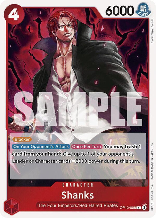 Shanks (008) OP12-008 R Foil