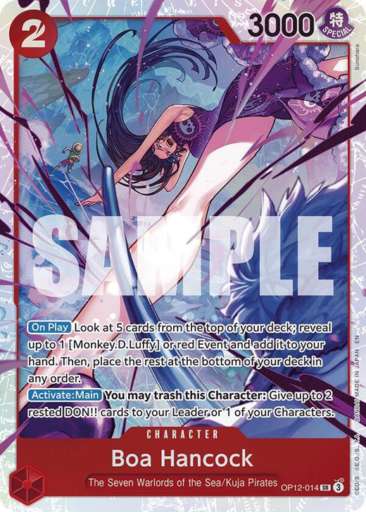 Boa Hancock OP12-014 SR Foil