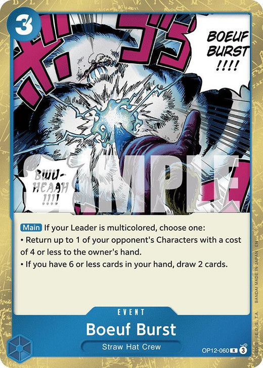Boeuf Burst OP12-060 R Foil