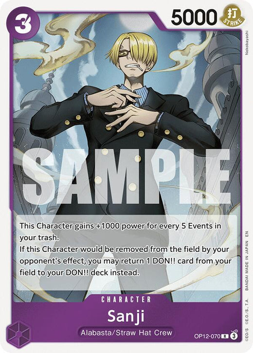 Sanji (070) OP12-070 R Foil