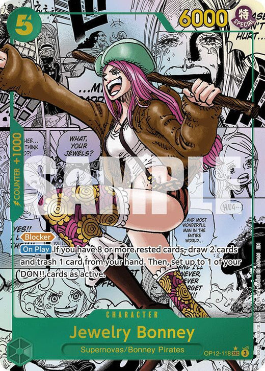 Jewelry Bonney (118) (Manga) OP12-118 SEC Foil
