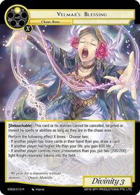 Velmar's Blessing | Evil Cluster Starter Deck 2: Matelda | Rare | Normal | #ESD2-010 R