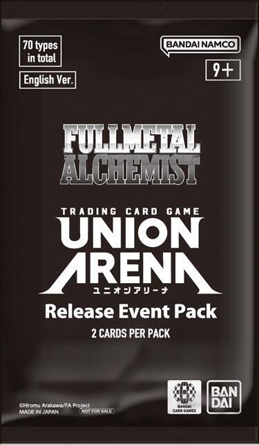 Union Arena: UE09BT: FULLMETAL ALCHEMIST Release Event Cards