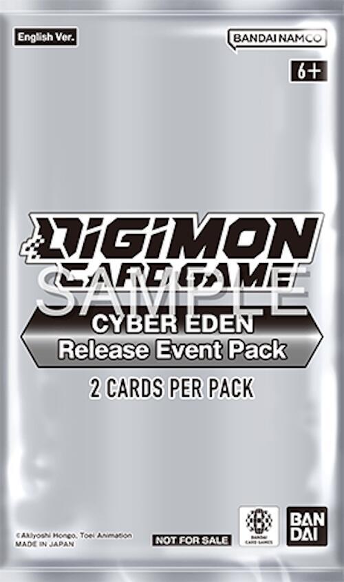 Digimon Card Game: Cyber Eden Release Event Cards