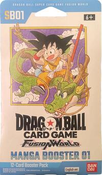 Dragon Ball Super: Fusion World: Manga Booster 01 Sleeved Booster Pack