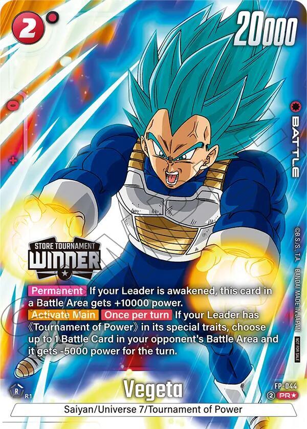 DBS Fusion World: Tournament and Championship Promos Singles 2/4