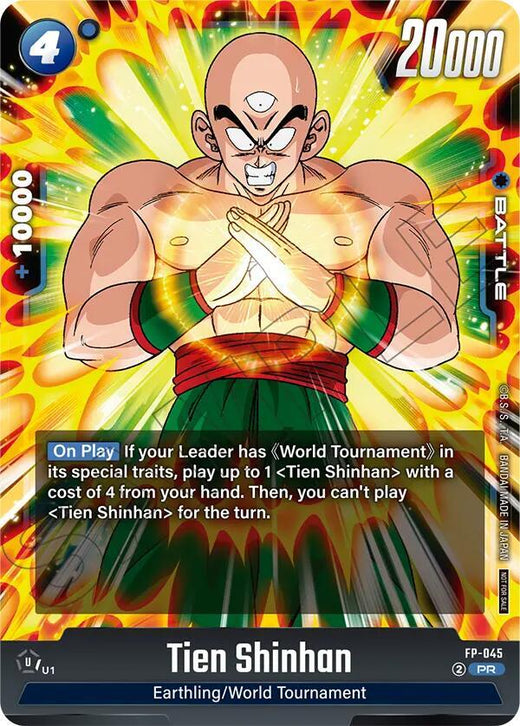 Tien Shinhan - FP-045 (Tournament Pack 07) FP-045 Promoción TP