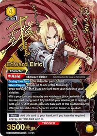 Edward Elric (012) (SR**) | UE09BT: FULLMETAL ALCHEMIST | Super Rare 2-Star | Foil | #UE09BT/FMA-1-012