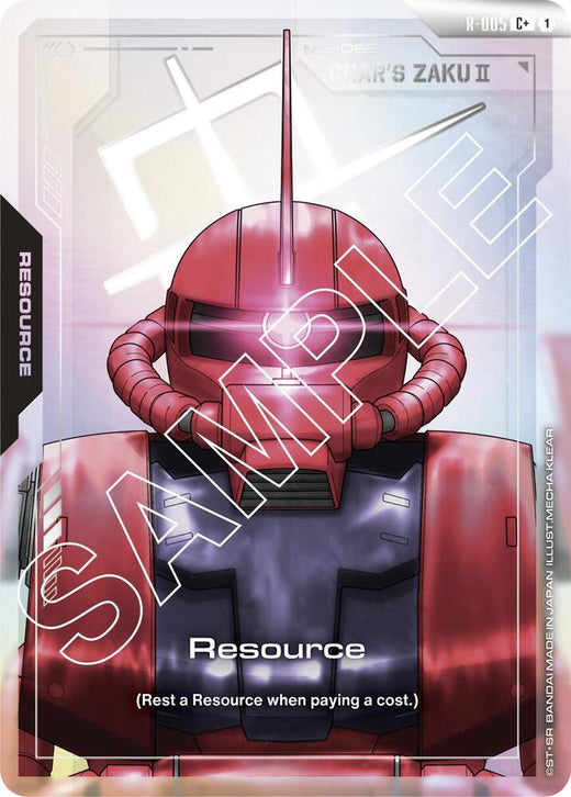 Resource (R-005) (C+) C+ Holofoil