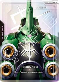 Resource (R-006) (C+) | Newtype Rising | C+ | Holofoil | #R-006