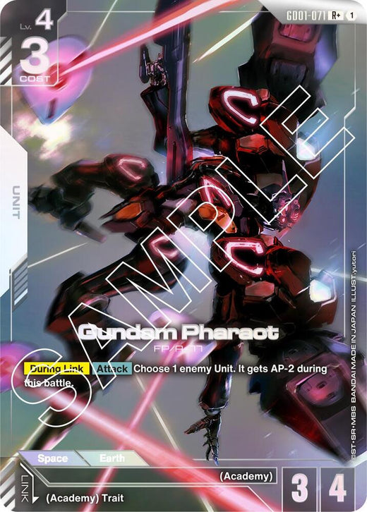 Gundam Pharact (R+) GD01-071 R+ Holofoil